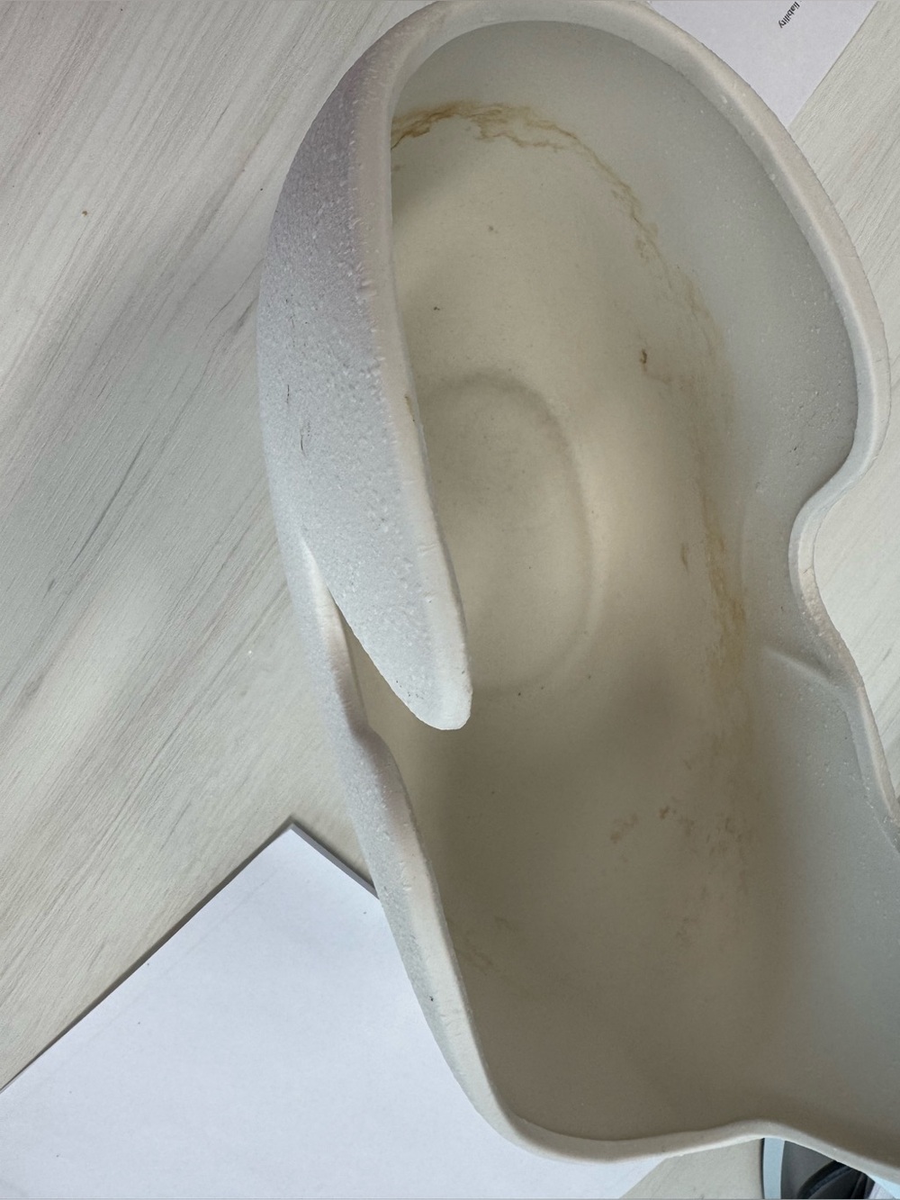 Minimalist Cream Ceramic Decorative Bowl